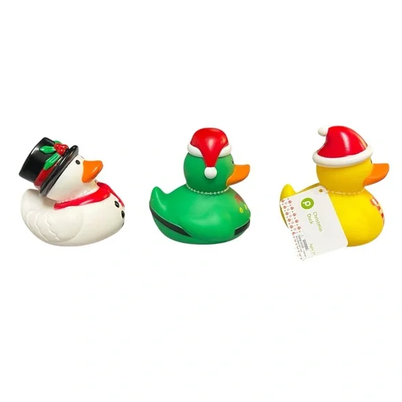 PUBLIX CHRISTMAS HOLIDAY RUBBER DUCKS SET OF 6 Duck My Jeep Duckies NEW Assorted - Picture 12 of 16